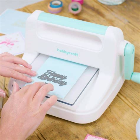 hobbycraft die cutting machines